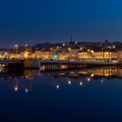 waterford city at night